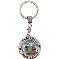 Matix Sleutelhanger (spinner)  Holland  - Amsterdam -Gevelhuisjes
