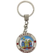 Typisch Hollands Keychain (spinner) Holland - Amsterdam - Facade houses