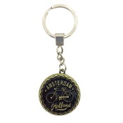 Matix Schlüsselanhänger (Spinner) Zickzack - Amsterdam - bronze-schwarz