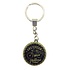 Typisch Hollands Keychain (spinner) zigzag - Amsterdam - bronze-black