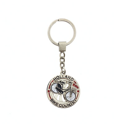 Typisch Hollands Keychain (spinner) Holland - bike country