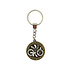 Typisch Hollands Keychain (spinner) Amsterdam - Bike - City - Bronze