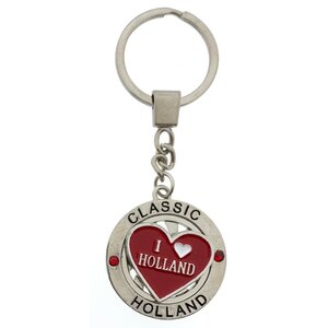 Typisch Hollands Keychain (spinner) I Love Holland