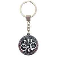 Matix Keychain (spinner) Amsterdam - Bike - City - Tin