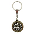 Typisch Hollands Keychain (spinner) Amsterdam - Bike - City - Bronze