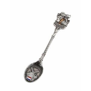 Typisch Hollands Teaspoon in Kissing Pair Cassette (pewter colour)