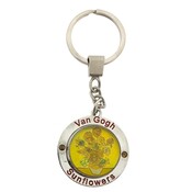 Typisch Hollands Sleutelhanger (spinner)  van Gogh - Zonnebloemen