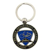 Typisch Hollands Keychain (icon) Bicycle - Amsterdam - blue-black