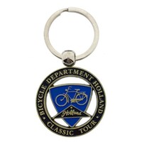 Typisch Hollands Keychain (icon) Bicycle - Amsterdam - blue-black