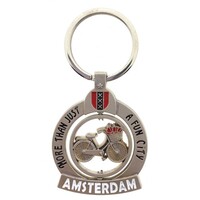 Typisch Hollands Schlüsselanhänger (Icon-Spinner) Fahrrad - Amsterdam