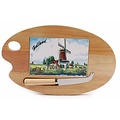 Typisch Hollands Cheese board Palette-shaped (knife)