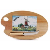 Typisch Hollands Cheese board Palette-shaped (knife)