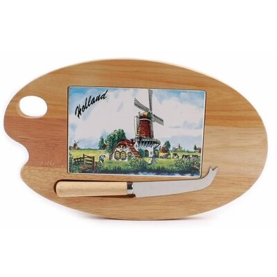 Matix Cheese board Palette-shaped (knife)