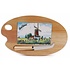 Typisch Hollands Cheese board Palette-shaped (knife)