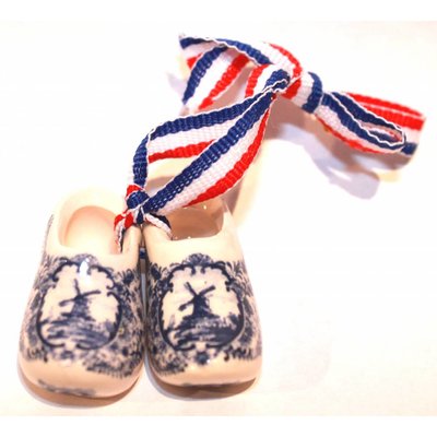 Typisch Hollands Corsage Clogs on Ribbon