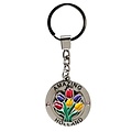 Typisch Hollands Keychain (spinner) Amazing Tulips from Holland