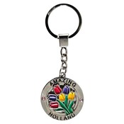 Matix Keychain (spinner) Amazing Tulips from Holland