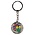 Matix Sleutelhanger Mat Zilver (spinner)  Amazing Tulips from Holland