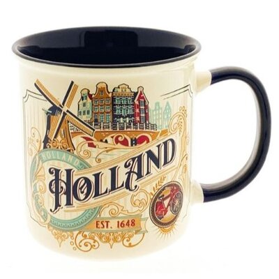 Typisch Hollands Tasse Holland Vintage in Geschenkbox
