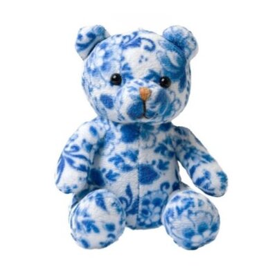 Heinen Delftware Bear Delft blue 11 cm (key ring)