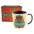 Typisch Hollands Tasse Amsterdam Vintage in Geschenkbox Häuser