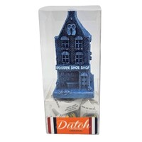 Typisch Hollands Gift box - Delft blue house clog shop with hops.