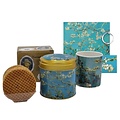 Typisch Hollands Gift set Mug and Tin Stroopwafels - Almond Blossom (with gift card and FREE keychain)