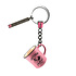 Typisch Hollands Keychain - Campmug - Holland -Amsterdam - Pink Bicycle