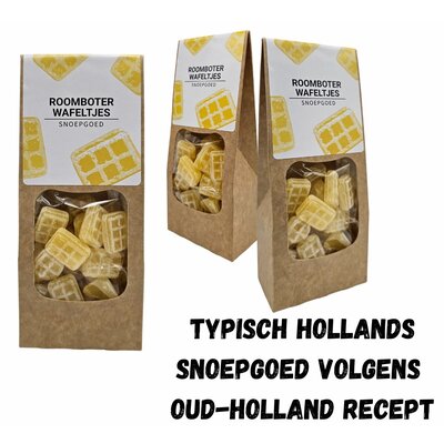 Typisch Hollands Oud Hollands Snoep - Roomboterruitjes