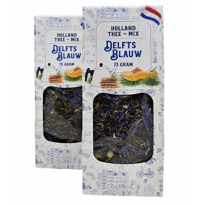 Typisch Hollands Holländischer Tee - Delfter Blaumischung