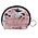 Robin Ruth Fashion Wallet Amsterdam- Roses Pink-black-white