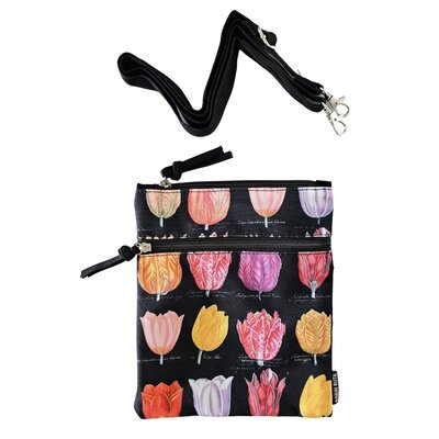 Robin Ruth Passport bag - Neck bag - Passport bag - tulips