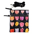 Robin Ruth Passport bag - Neck bag - Passport bag - tulips