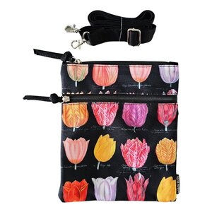Robin Ruth Passport bag - Neck bag - Passport bag - tulips