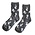 Holland sokken Damensocken - Kühe - Größe 36-41 (grau)