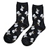 Holland sokken Women's socks - Cows - Size 36-41 (black)