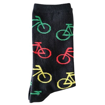Holland sokken Herrensocken – Radfahren – Größe 41–45 – rot-gelb-grün
