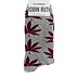 Holland sokken Herrensocken – Grau-Bordeaux Cannabis – Größe 41-46
