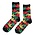 Holland sokken Men's socks - Cannabis - Red-Yellow-Green - Size 41-46