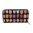 Typisch Hollands Wallet - Women's - Black with multicolored tulips