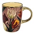 Matix (große) Tasse mit hübschen, rosa-goldenen Tulpen