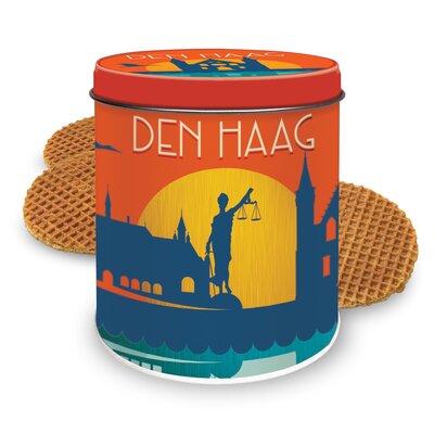 Typisch Hollands Stroopwafels in design-blik Den Haag