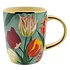Matix Holland-Geschenkset – Becher und Dose mit Stroopwafels – Hübsche Tulpen – Grün