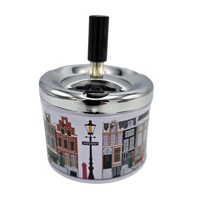TTD Gifts Ashtray Dutch facade houses