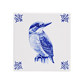 Heinen Delftware Delfter blaue Fliese - Eisvogel