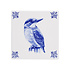 Heinen Delfts blauw Delfter Blaue Fliese - Eisvogel