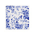 Heinen Delftware Delftsblauwe tegel bloementuin