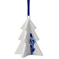 Heinen Delfts blauw Kerstornament - Kerstboom - Delfts blauw
