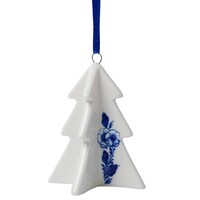 Heinen Delfts blauw Kerstornament - Kerstboom - Delfts blauw
