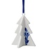 Heinen Delfts blauw Kerstornament - Kerstboom - Delfts blauw